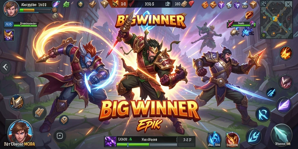 Gameplay seru BIGWINNER dengan grafis menawan.