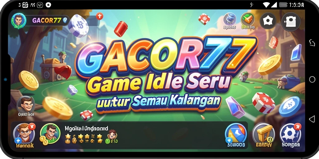 Gameplay GACOR77 yang menarik dan adiktif dalam genre Idle.
