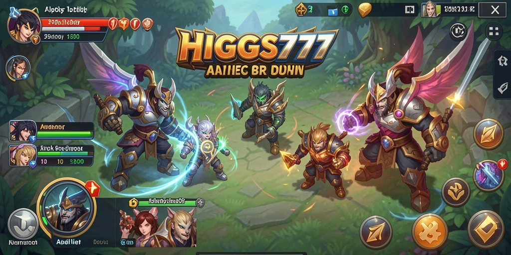 Tampilan antarmuka HIGGS777 yang ramah pengguna dan fungsional.