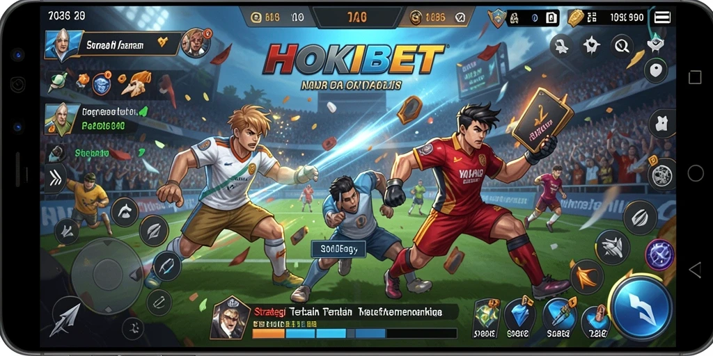 Tampilan gameplay HOKIBET yang penuh strategi dan tantangan.