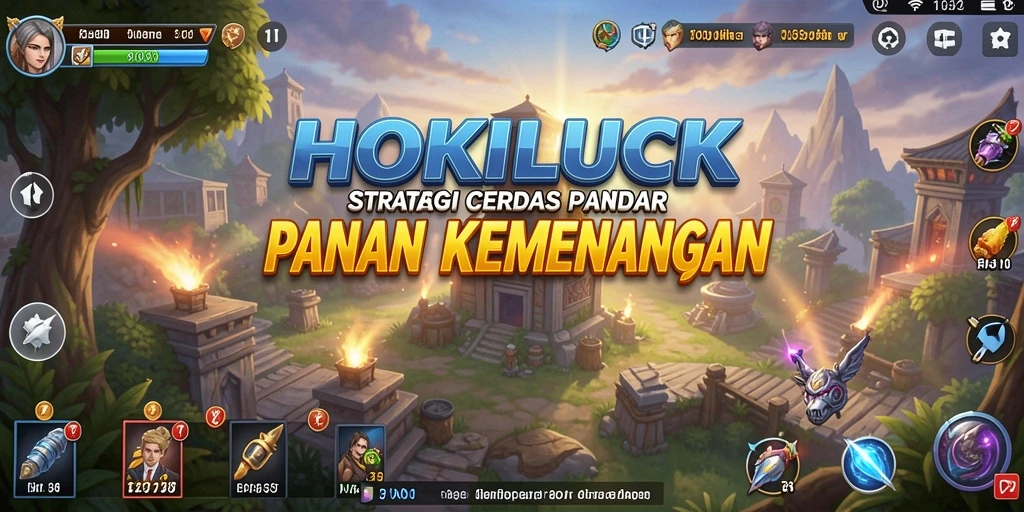 Tampilan gameplay HOKILUCK yang seru dan menantang.