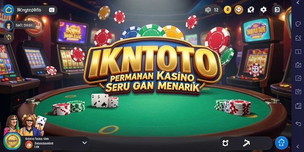 Tampilan menarik gameplay Kasino IKNTOTO dengan berbagai permainan seru.