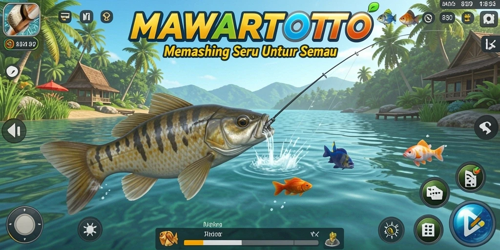 Screenshot gameplay MAWARTOTO menampilkan pengalaman memancing yang seru.