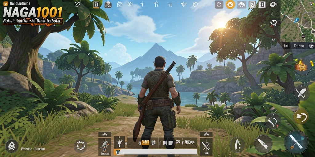 Tampilan gameplay seru di dunia terbuka NAGA1001.