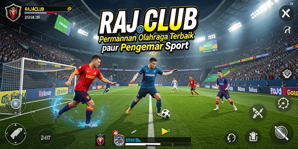 Tampilan gameplay seru dan mendebarkan di RAJACLUB.