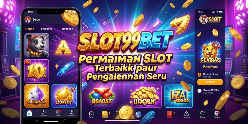 Tampilan gameplay SLOT99BET yang menarik dengan efek visual yang memukau.