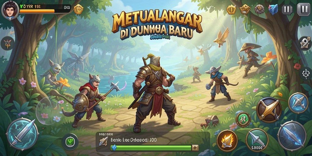 Tangkap momen seru saat menjelajahi dunia petualangan YYRR.